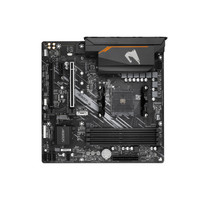 原装适用于技嘉 B550M AORUS ELITE 台式机主板 AMD B550 Ryzen CPU 插槽 AM4 DDR4 四通道 SATA NVME 游戏电脑
