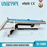 Scie à table coulissante mini 1600 mm pour usage domestique et industriel, scie à panneaux pour la coupe du bois avec système de collecte des poussières
