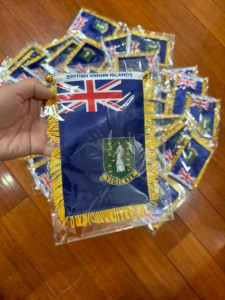 Expédition rapide Nouveau drapeau miniature <span class=keywords><strong>Jordan</strong></span> à suspendre à la fenêtre de la voiture, petit drapeau pour la décoration du rétroviseur - Product Image 3