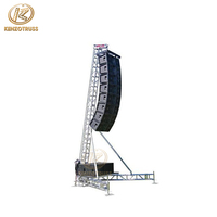 Sistema de Iluminación con Soporte de Torre para Altavoces Line Array de Aluminio de Fácil Instalación