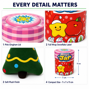 <span class=keywords><strong>Pot</strong></span> Magique de Noël Surprise : Boîte Mystère avec Jouet Squishy Magique qui Grandit dans l'Eau pour Enfants – Cadeau de Noël - Product Image 4