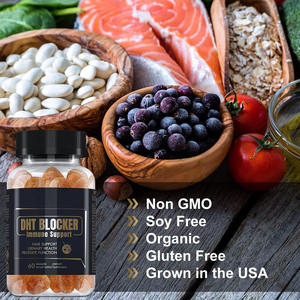 हार्ट ब्लॉकर के पूरक बालों की गुम्मस ने बालों के विकास के लिए पेलेमेटो बायोटिन देखा - Product Image 4