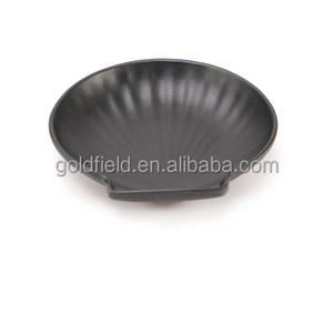 Juego de Platos de <span class=keywords><strong>Melamina</strong></span> Negra para Restaurante, Apto para Lavavajillas, <span class=keywords><strong>Vajilla</strong></span> de Porcelana China para Hotel, Venta al por Mayor de Fábrica - Product Image 4