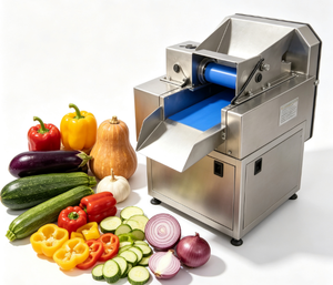 Machine de découpe entièrement automatique pour salade Olivier, coupe-légumes Bramborovy, machine à découper le chou frisé pour les usines alimentaires - Product Image 3