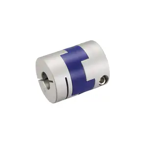 Stainless High Torque Series Diameter 16.8mm Length 24.4mm Clamp Oldham Coupling