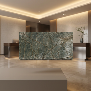 Revêtement mural flexible en pierre vert forêt tropicale OEM, motif marbre, certifié CE, garantie 5+ ans, prix bas, pour cuisine extérieure et salle à manger - Product Image 6