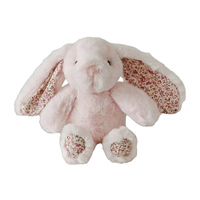 Peluche douce personnalisée à longues oreilles de lapin pour bébés filles peluche de lapin en polyester avec rembourrage en coton PP