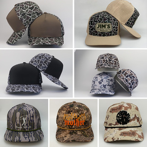 قبعة تكتيكية مموهة مثقبة بالليزر مقاومة للماء وقابلة للتنفس للحماية أثناء الصيد والجولف والرياضة والارتداء اليومي للرجال والنساء - Product Image 5