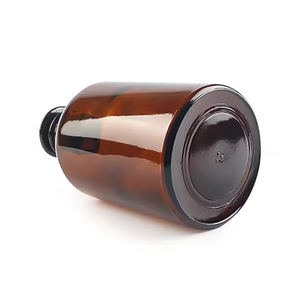 Fabricante 250ml 500ml Botellas de reactivo de vidrio ámbar con tapa de corcho para uso de <span class=keywords><strong>Farmacia</strong></span> y boticario de laboratorio - Product Image 6