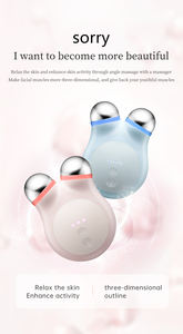 Mini appareil de beauté à micro-courant pour usage domestique, en matériau ABS, pour le massage du visage, l'élimination du double menton et le lifting cutané - Product Image 2