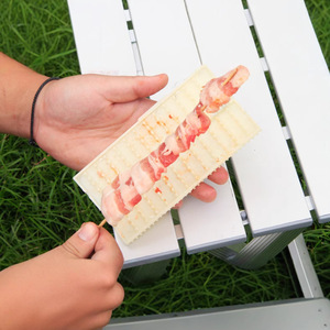 ไม้เสียบเนื้อพลาสติกยงคัง 16x5 ซม. ทนทาน ใช้งานสะดวก สำหรับทำบาร์บีคิว ใช้กลางแจ้ง - Product Image 4