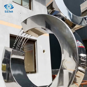 Grafische Wasserspiel-Dekoration für Innenräume, Einkaufszentren, Außenbereiche, Gärten, Pools, Wasserbrunnen, Regenvorhang, Maßgefertigter Wasservorhang - Product Image 6