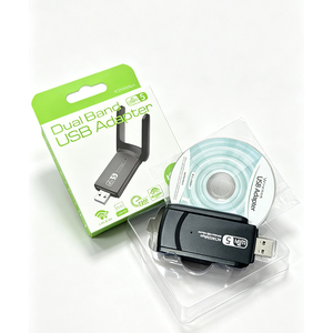 IFA02 1300Mbps WiFi 5 USB3.0 อะแดปเตอร์ไวไฟ ดูอัลแบนด์ 2.4G 5G เสาอากาศรับสัญญาณสูง ดองเกิลเครือข่ายไร้สาย - Product Image 3