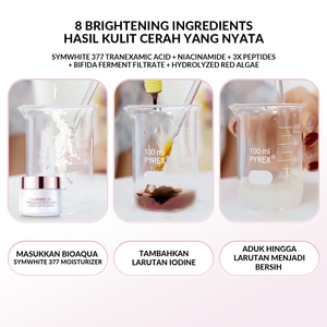 Crème Correctrice Anti-Taches Non Grasse au Collagène et Acide Hyaluronique, Éclaircissante, Anti-Mélanine, Anti-Rides, Hydratante pour une Peau Éclatante - Product Image 5