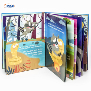 Nhà máy chất lượng cao dịch vụ tùy chỉnh hình ảnh đầy màu sắc Sách bìa cứng trẻ em in ấn cuốn sách - Product Image 3