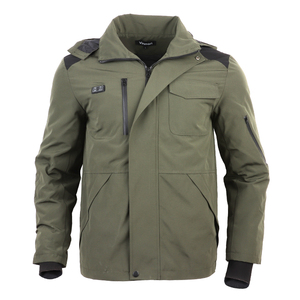 Chaqueta con Capucha Térmica Impermeable y Cortavientos Personalizada para Hombre, Unisex, Servicio OEM, Acabado Personalizado - Product Image 2