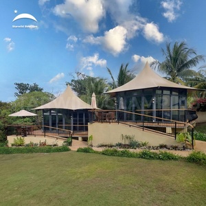 Carpa de Hotel Glamping Hexagonal de Lujo Sostenible, Servicio Integral de Consultoría de Proyectos y Membrana de PVDF de Calidad para Resorts y Parques Libra-S E - Product Image 5