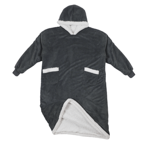 <span class=keywords><strong>Coperta</strong></span> da indossare oversize Sherpa in <span class=keywords><strong>pile</strong></span> <span class=keywords><strong>felpa</strong></span> con cappuccio comoda e morbida e spessa <span class=keywords><strong>felpa</strong></span> con cappuccio <span class=keywords><strong>coperta</strong></span> con cappuccio - Product Image 1