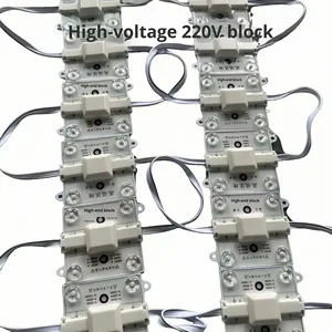 220V khối điện áp cao quảng cáo ngoài trời vải hộp đèn trần mềm phim ra95 3W góc nhìn 173 - Product Image 1