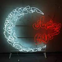 Lenoestars — grande lampe Led avec corde 2D, décoration de centre commercial de haute qualité, extérieur, Motif de noël
