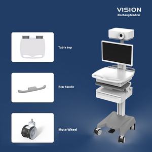 ओएम/ओडम अनुकूलन योग्य औद्योगिक बहुक्रियाशील अस्पताल ट्रॉली सीधे क्लीनिकों के लिए एल्यूमीनियम और एब्स धातु - Product Image 5