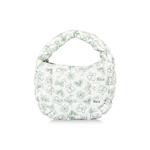 Borsa Mini a Forma di Raviolo con Fiori in PU e Zip per Donna, Nuova Collezione 2025, Vendita all'Ingrosso dalla Cina - Product Image 6