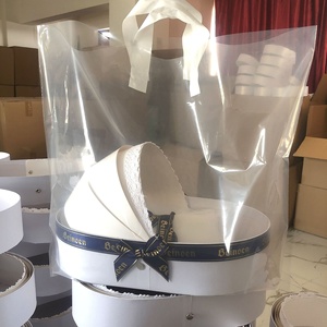 <strong>Luxury</strong> Customized Logo Wholesale Cradle <strong>Flower</strong> <strong>Boxes</strong> for Bouquets With Ribbon Custom Logo Printed Preserved <strong>Flower</strong> <strong>Boxes</strong> - Product Image 5