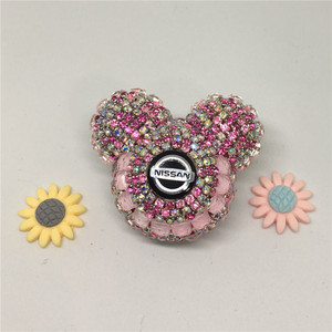 Junsun — désodorisant de <span class=keywords><strong>voiture</strong></span> en cristal, en forme de tête de Mickey, <span class=keywords><strong>bombe</strong></span> désodorisant, produit de haute qualité - Product Image 6