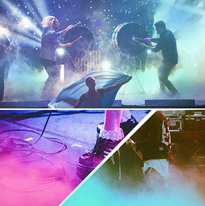 Générateur de brouillard LED sans fil compact 500W de qualité professionnelle avec télécommande pour DJ, festivals de musique, cérémonies de remise de prix, production scénique et ambiance - Product Image 2