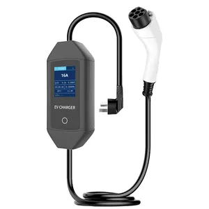 Factory Selling Portable EV Charger 3.5KW/7kw/11kw For Charging Charger For Electric Vehicles