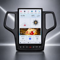 Système autoradio Android 12,1 pouces pour Jeep Grand Cherokee 2014-2021, CarPlay sans fil, Snapdragon 665, Android Auto, DSP, GPS