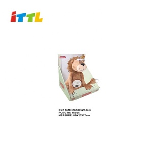 Juguete Musical de Peluche de León con Proyección Eléctrica para Bebés, Juguete de Peluche de Algodón Suave con Relleno de PP para Aliviar el Estrés - Product Image 6