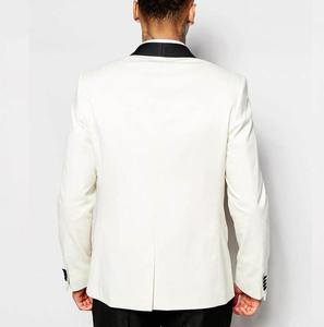 Fancy Suits Wedding <strong>Men</strong> Fitted <strong>White</strong> <strong>Blazer</strong> - Product Image 3