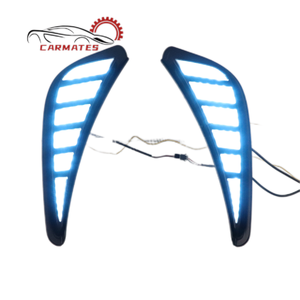 Luces LED de Conducción Diurna CARMATES para <span class=keywords><strong>Toyota</strong></span> <span class=keywords><strong>Corolla</strong></span> <span class=keywords><strong>GR</strong></span> <span class=keywords><strong>Sport</strong></span> <span class=keywords><strong>2021</strong></span> 2022 12V, Luces Diurnas DRL, Lámpara de Señal de Giro, Faros Delanteros Automáticos - Product Image 1
