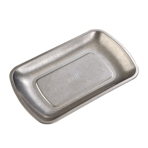 Stainless Steel Snack Plate 304 Food Grade Rectangular Serving Tray For Restaurant Hotel Bar KTV Use - Product Image 3