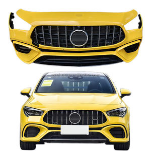 Conjunto de rejilla delantera de coche de Venta caliente adecuado para Mercedes Benz CLA <span class=keywords><strong>A45</strong></span> <span class=keywords><strong>AMG</strong></span> W118 parachoques delantero Original de alta calidad - Product Image 1