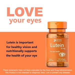 OEM/ODM Luteína Softgel Cápsula Adulto Olho Saúde Vitamina Mineral Suplemento - Product Image 4