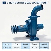 Pompe centrifuge agricole diesel à haute pression et haut débit, personnalisable en couleur et dimensions variées