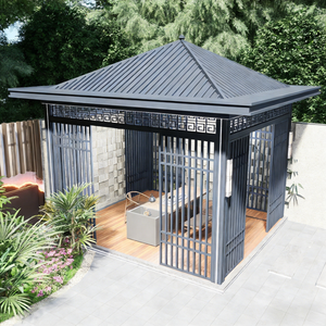 Pergola Bioclimatica di Lusso Moderna in Alluminio con Doppio Vetro Temperato Low-E, Autoportante, per Giardino, Terrazzo, Camera da Letto, Parco - Offerta Speciale - Product Image 2