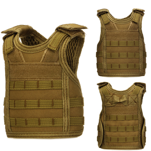 Sıcak satış açık partiler çok amaçlı içme yelek içecek şişesi soğutucu tutucu bira şişe kapağı Mini bira yelek - Product Image 4