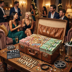 Lot en gros de 20, 50, 100 billets factices canadiens en papier pour fêtes, films, théâtre, Noël, Pâques, Thanksgiving, Diwali, Halloween - Product Image 3