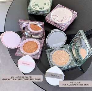 Private Label Neuankömmling 2-in-1 All Skin Tone Vollflächige Creme Foundation 4 Shades Pressed Powder Air Cushion BB Cream - Product Image 3