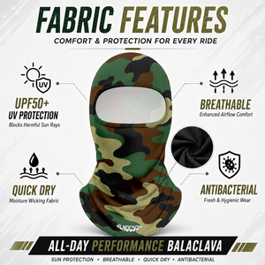 <span class=keywords><strong>Masque</strong></span> <span class=keywords><strong>intégral</strong></span> camouflage respirant personnalisé pour homme, adapté aux masques coupe-vent pour la chasse et la randonnée - Product Image 5
