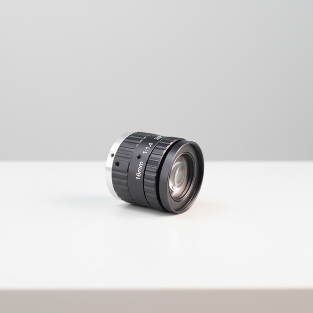 3D Industrial Camera Lens High Pixel Resolution Machine Visual Inspection Convex Low Distortion Customizable Focal Length