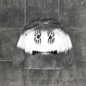 Camisetas Personalizadas de Estilo Urbano, con Hombros Caídos, Efecto Desgastado por el Sol, 280 Gramos, Impresión de Letras en Serigrafía, 100% Algodón para Hombre - Product Image 4