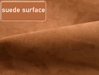 Daim 1.5 mètres de largeur tissu Faux daim à dos en mousse pour garnitures de voiture sièges de voiture flanelle de plafond avec mousse