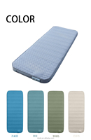 Matelas pneumatique pliable et portable avec pompe électrique, surface en PVC floqué, sac de rangement pour usage domestique quotidien et hôtelier moderne