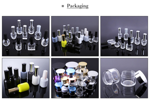 주문 로고 실린더 아크릴 분말과 담그는 분말을 위한 둥근 작은 화장용 아크릴 못 분말 단지 콘테이너 - Product Image 6