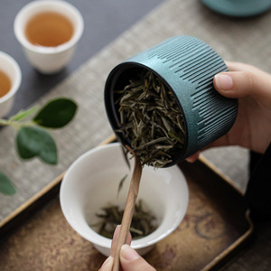 Mini boîte à thé en céramique de 150 ml, portable, pour les voyages en plein air, avec un design classique, pour le rangement dans la cuisine, pot à sucre - Product Image 5