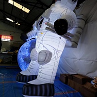 Grands modèles d'astronautes gonflables directs du fabricant, adaptés aux décorations gonflables de la publicité d'événements à thème